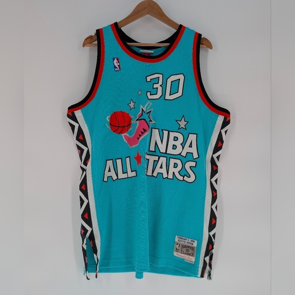 Mitchell & Ness Scottie Pippen 1996 NBA‎ All Star Jersey Teal Hardwood Classics